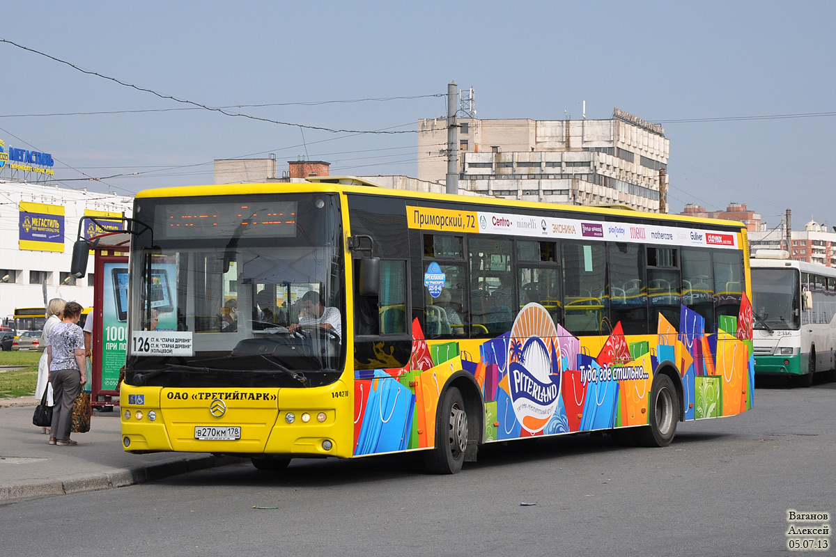 Санкт-Петербург, Golden Dragon XML6125CR № В 270 КМ 178