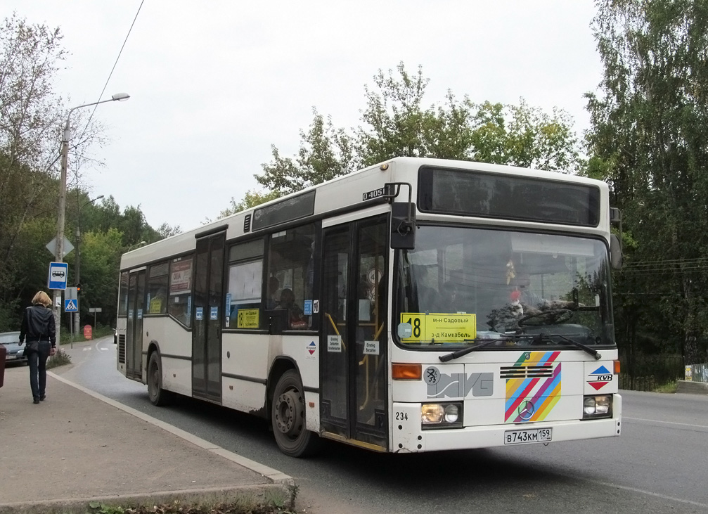 Пермский край, Mercedes-Benz O405N2 № В 743 КМ 159