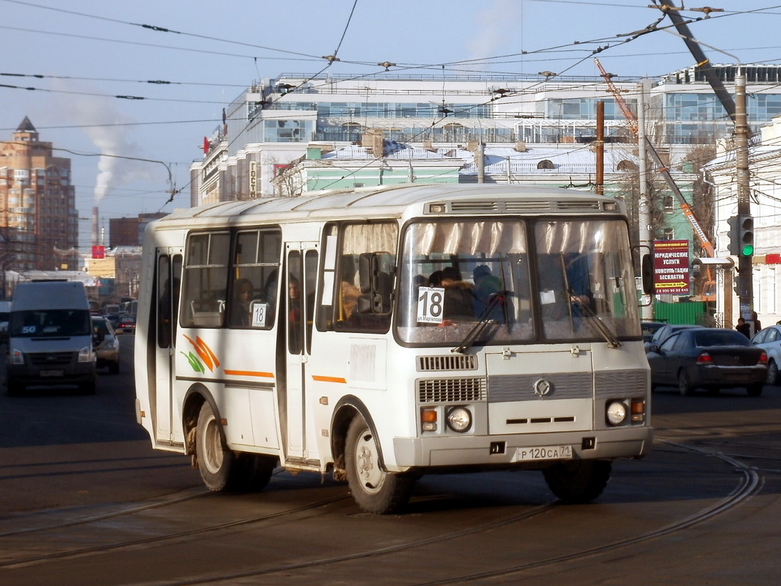 Тульская область, ПАЗ-32054 № Р 120 СА 71