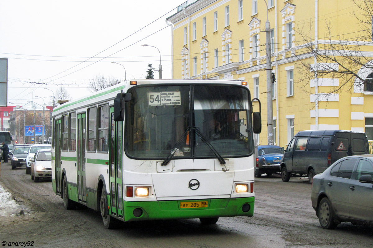 Пензенская область, ЛиАЗ-5256.46 № АУ 205 58