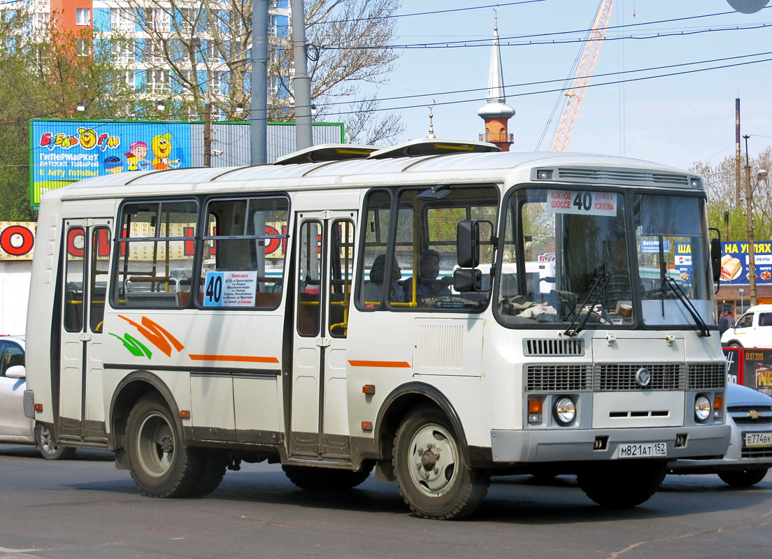 Нижегородская область, ПАЗ-32054 № М 821 АТ 152