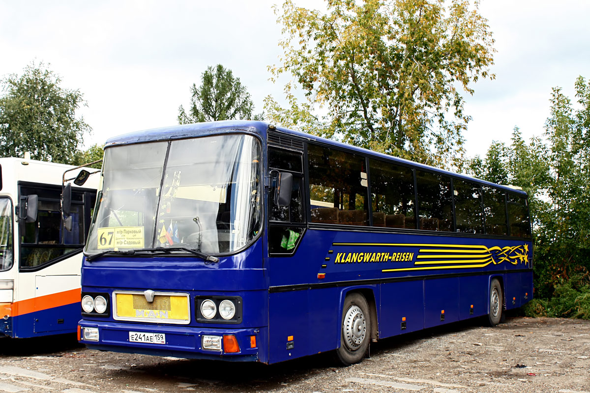 Perm region, MAN 893 ÜL292 # Е 241 АЕ 159