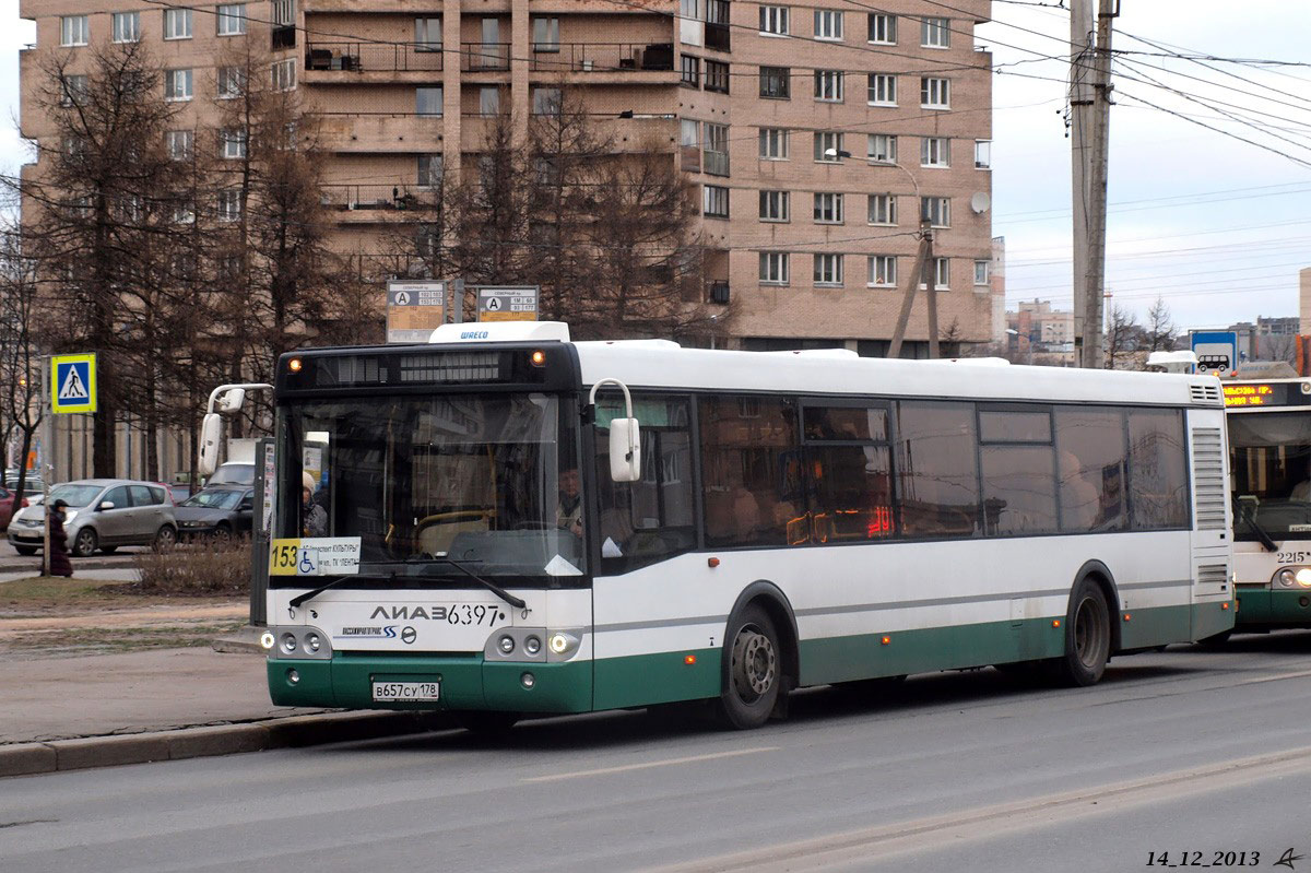 Санкт-Петербург, ЛиАЗ-5292.60 № 6397