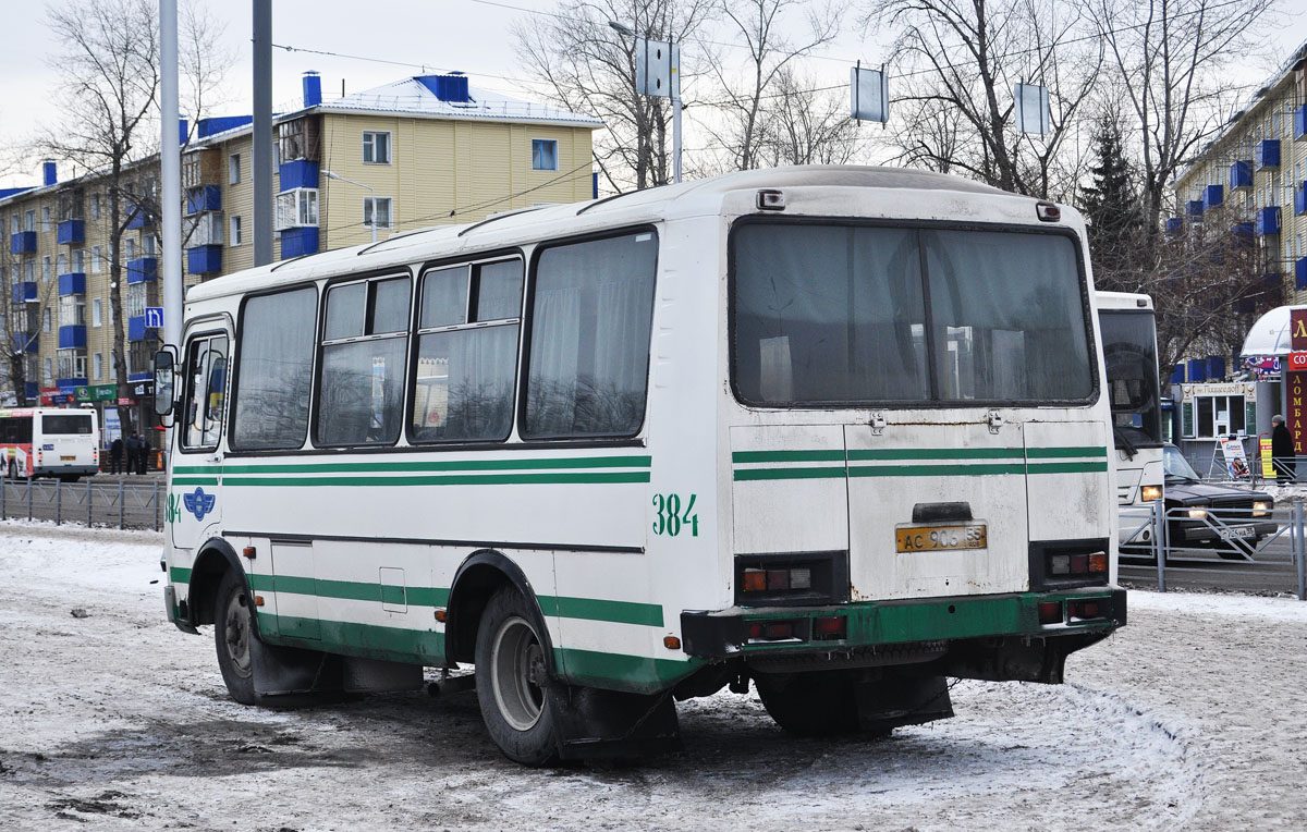 Омская область, ПАЗ-32054 № 384