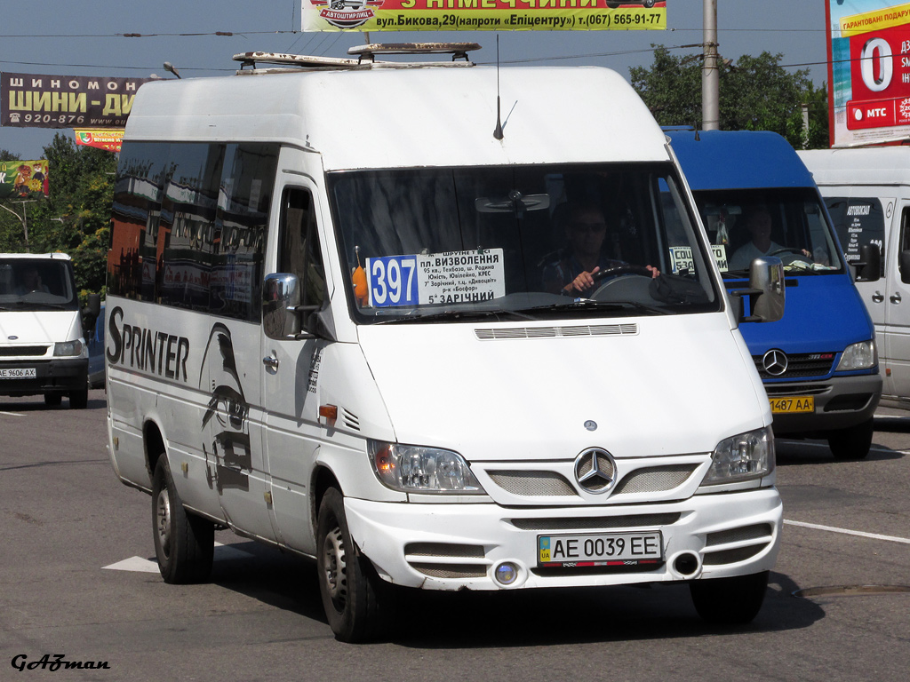 Днепропетровская область, Mercedes-Benz Sprinter W903 311CDI № AE 0039 EE