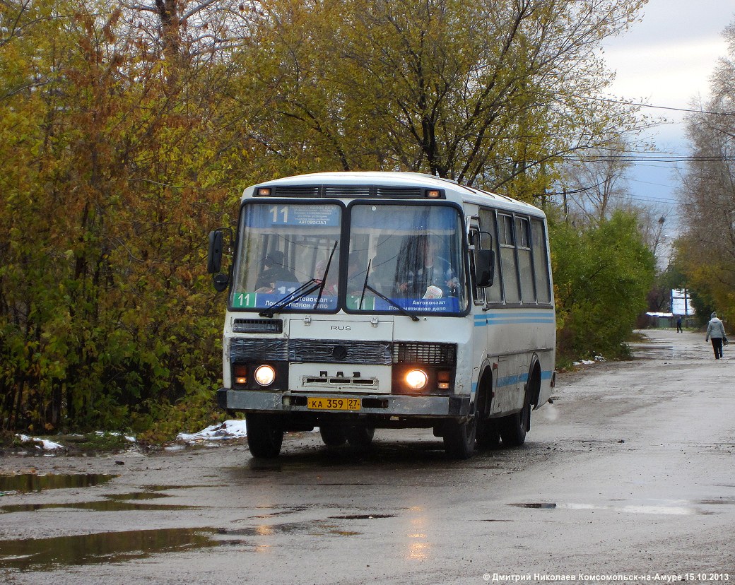 Хабаровский край, ПАЗ-32054 № КА 359 27