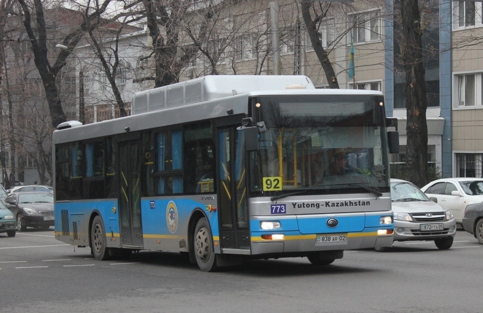 Алматы, Yutong ZK6118HGA № 773