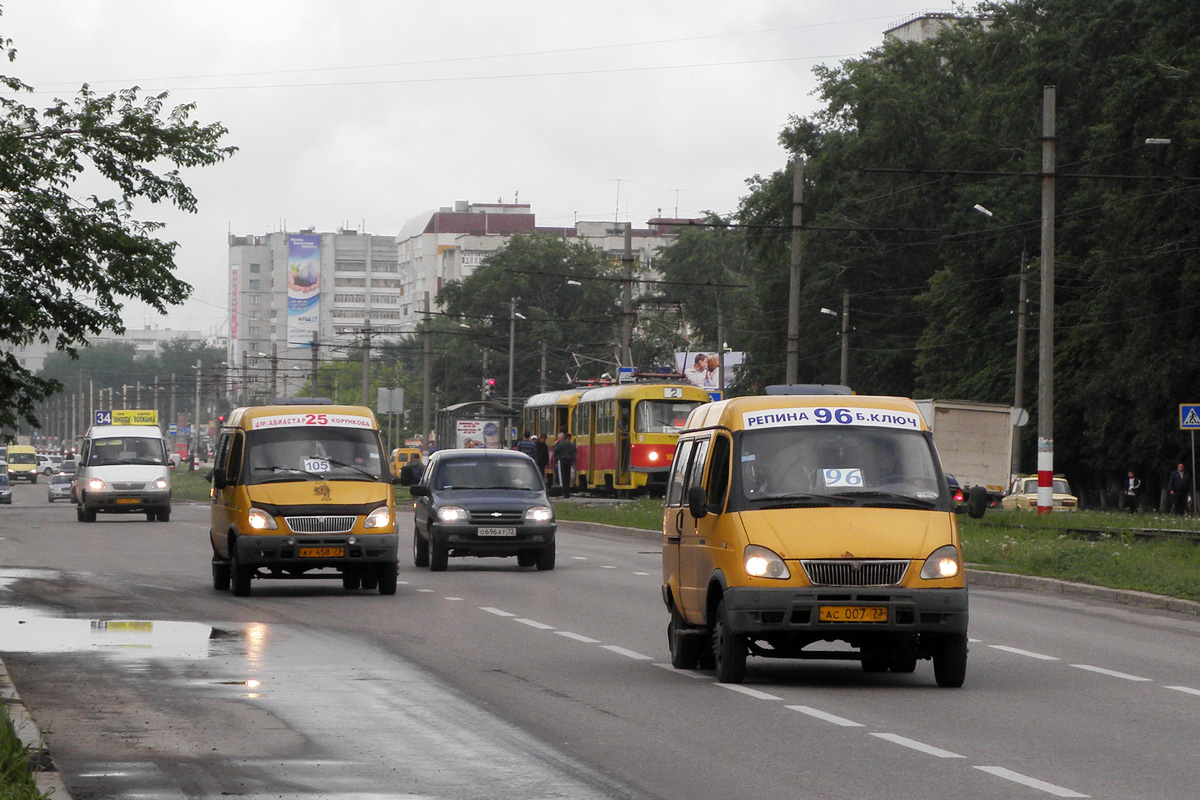 Ulyanovsk region, GAZ-322132 (XTH, X96) # АУ 458 73; Ulyanovsk region, GAZ-322131 (X78) # АС 007 73; Ulyanovsk region — Miscellaneous photos