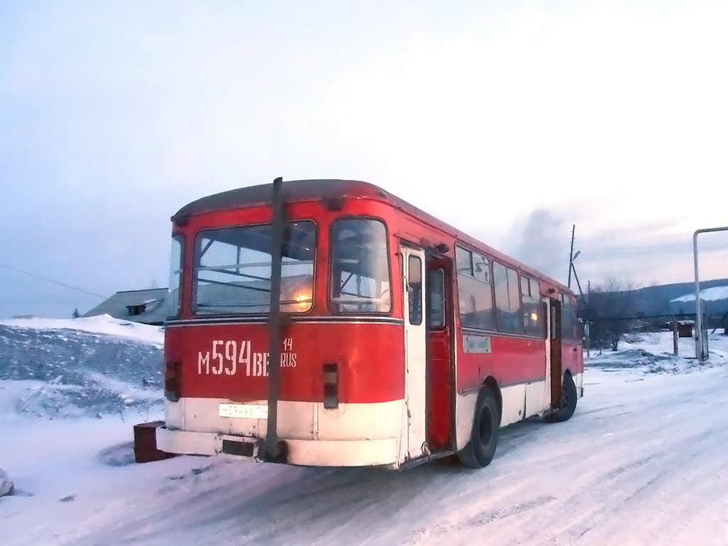 Sacha (Jakutsko), LiAZ-677M č. 827