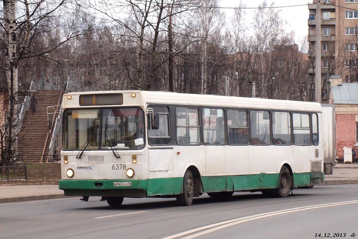 Санкт-Петербург, ЛиАЗ-5256.25 № 6378