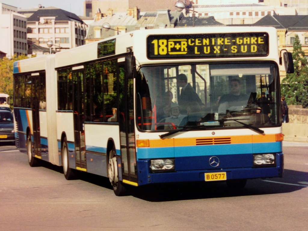 Люксембург, Mercedes-Benz O405GN2 № 796