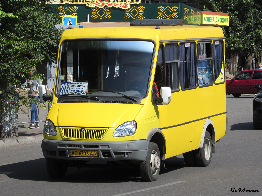 Днепропетровская область, БАЗ-22154 "Дельфин" № AE 6703 AA