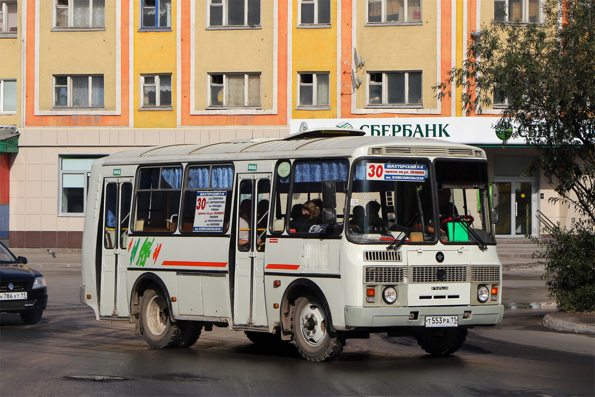 Коми, ПАЗ-32054 № Т 553 РА 11