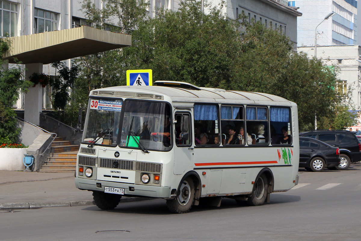 Komi, PAZ-32054 # Т 553 РА 11