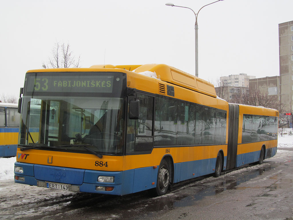 Литва, MAN A23 NG313 CNG № 884