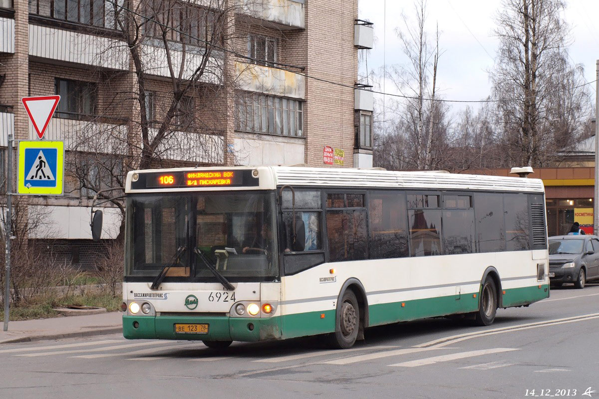 Санкт-Петербург, ЛиАЗ-5292.20 № 6924