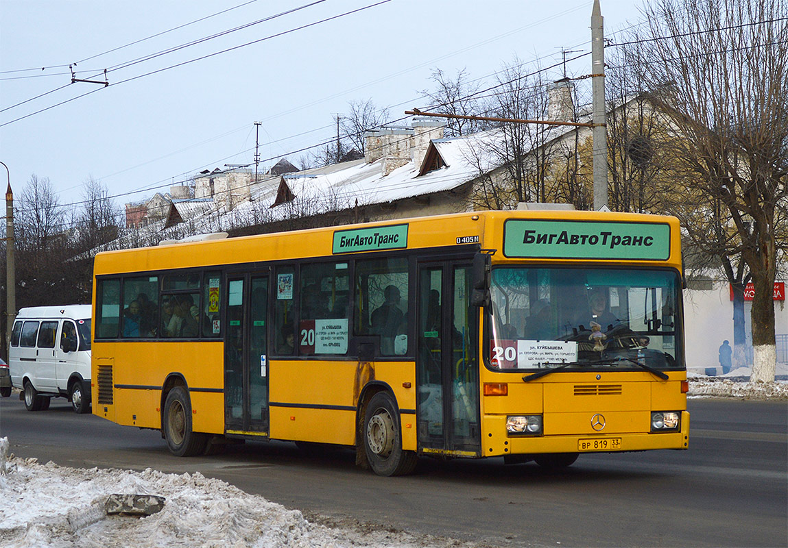 Владимирская область, Mercedes-Benz O405N2 № ВР 819 33