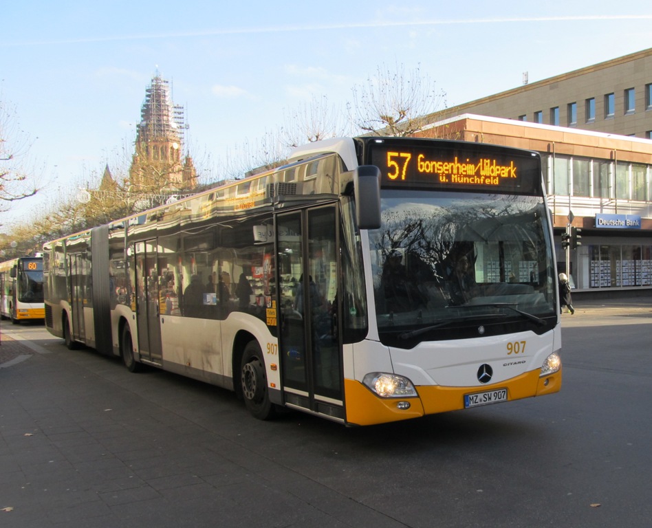 Рейнланд-Пфальц, Mercedes-Benz Citaro C2 G № 907