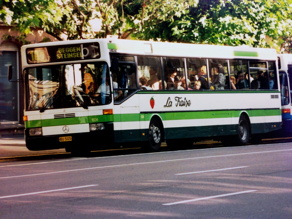 Люксембург, Mercedes-Benz O405 № 604