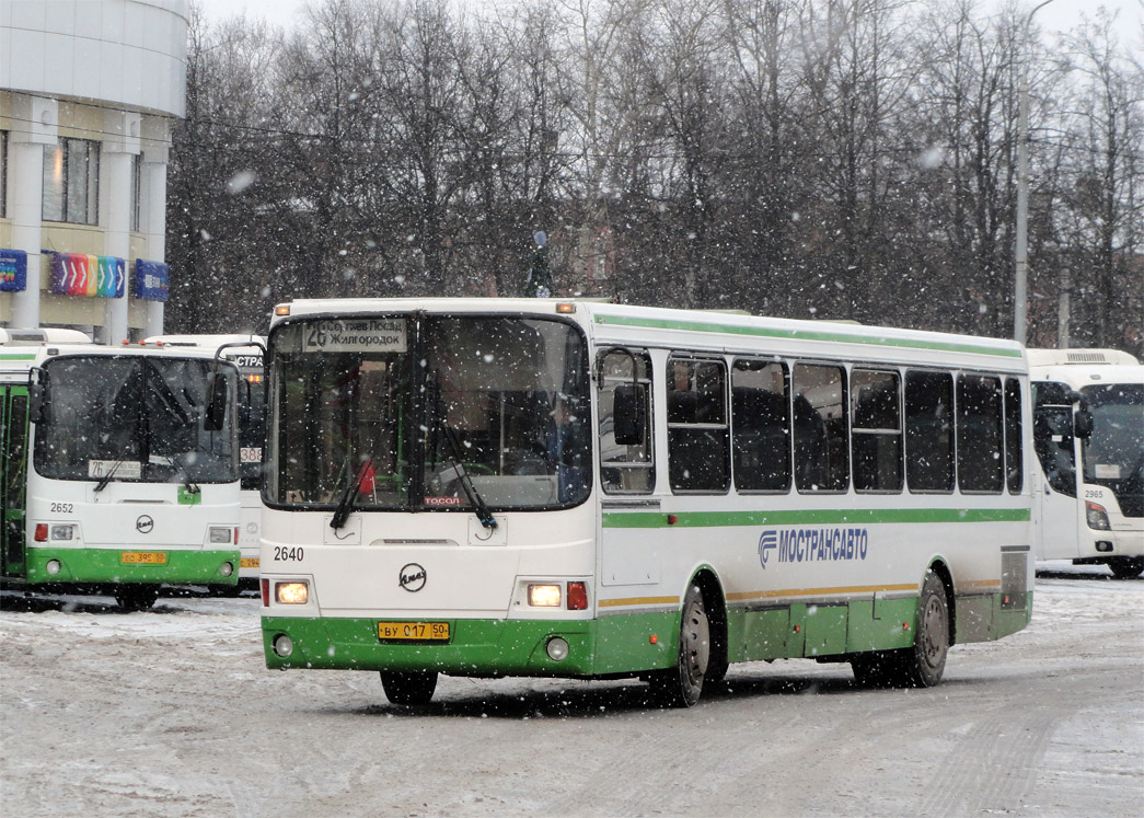 Московская область, ЛиАЗ-5256.25-11 № 2640