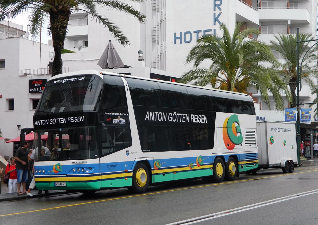 Саар, Neoplan PB1 N1122/3C Skyliner C № SB-AG 91