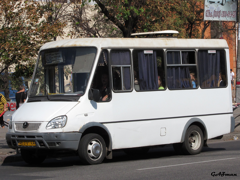 Днепропетровская область, БАЗ-2215 "Дельфин" № AE 2781 AA