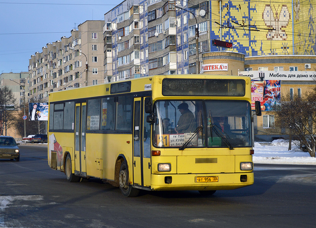 Владимирская область, MAN 791 SL202 № ВТ 956 33