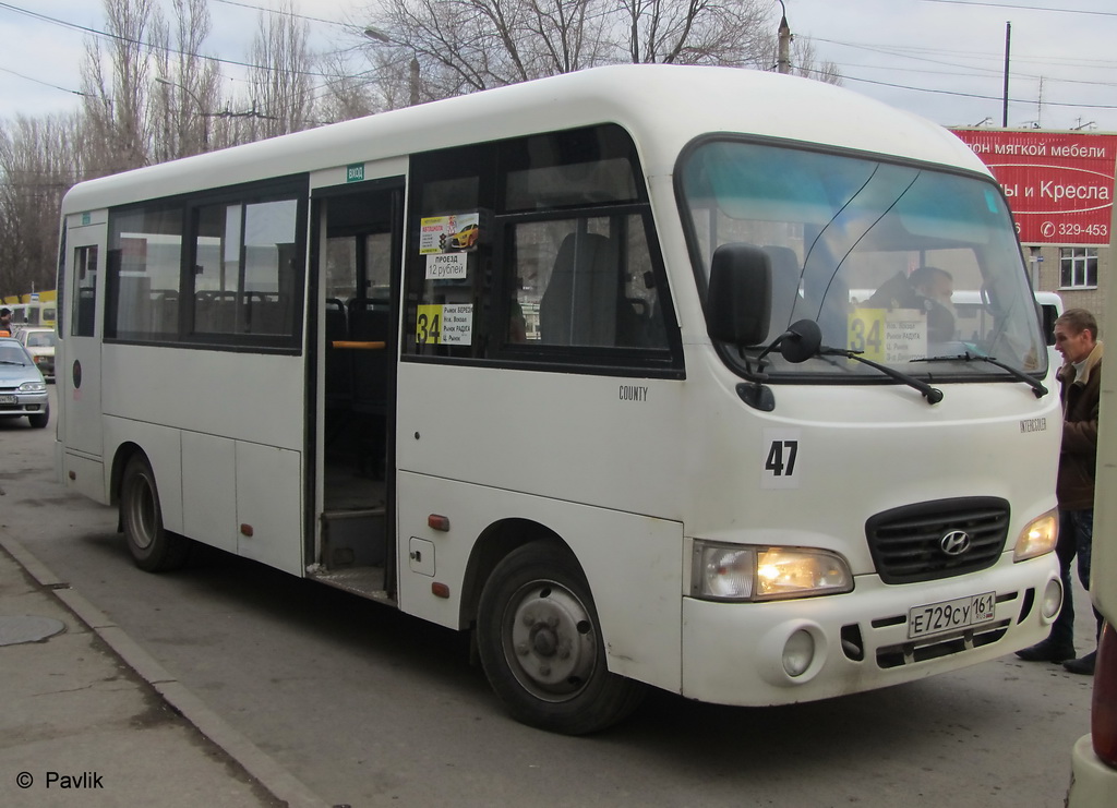 Rostov region, Hyundai County LWB C09 (TagAZ) Nr. 47