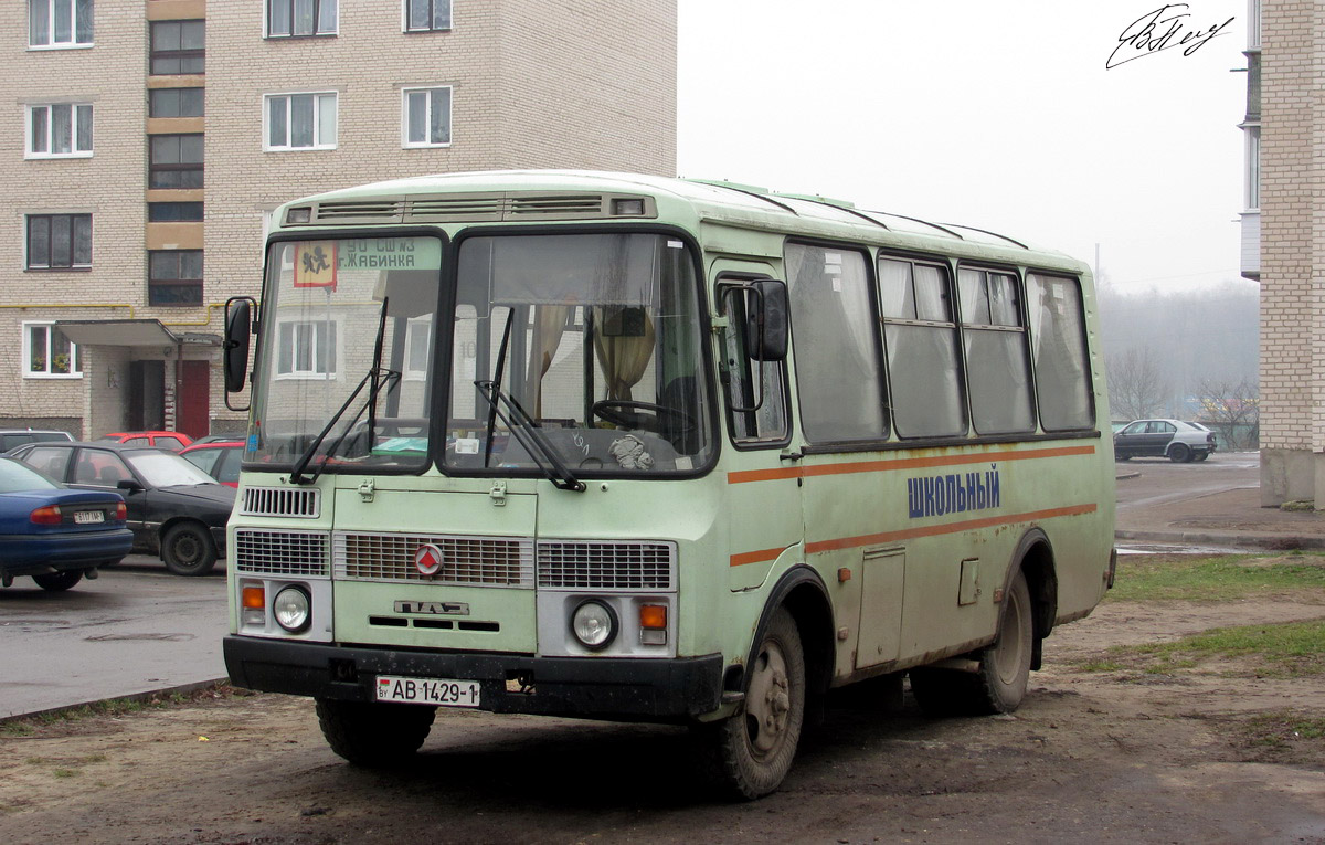 Брестская область, ПАЗ-32053 № АВ 1429-1