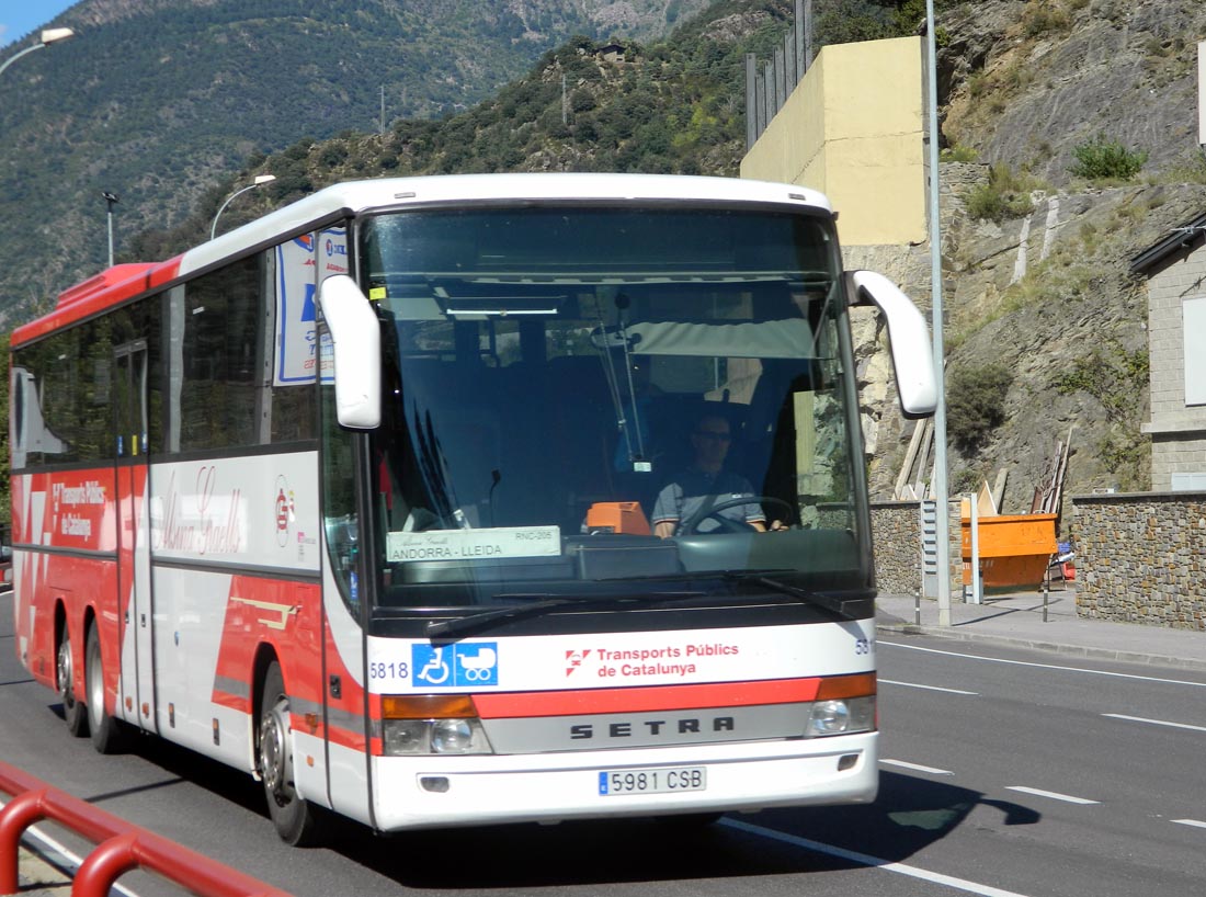 Spain, Setra S317GT-HD № 5818