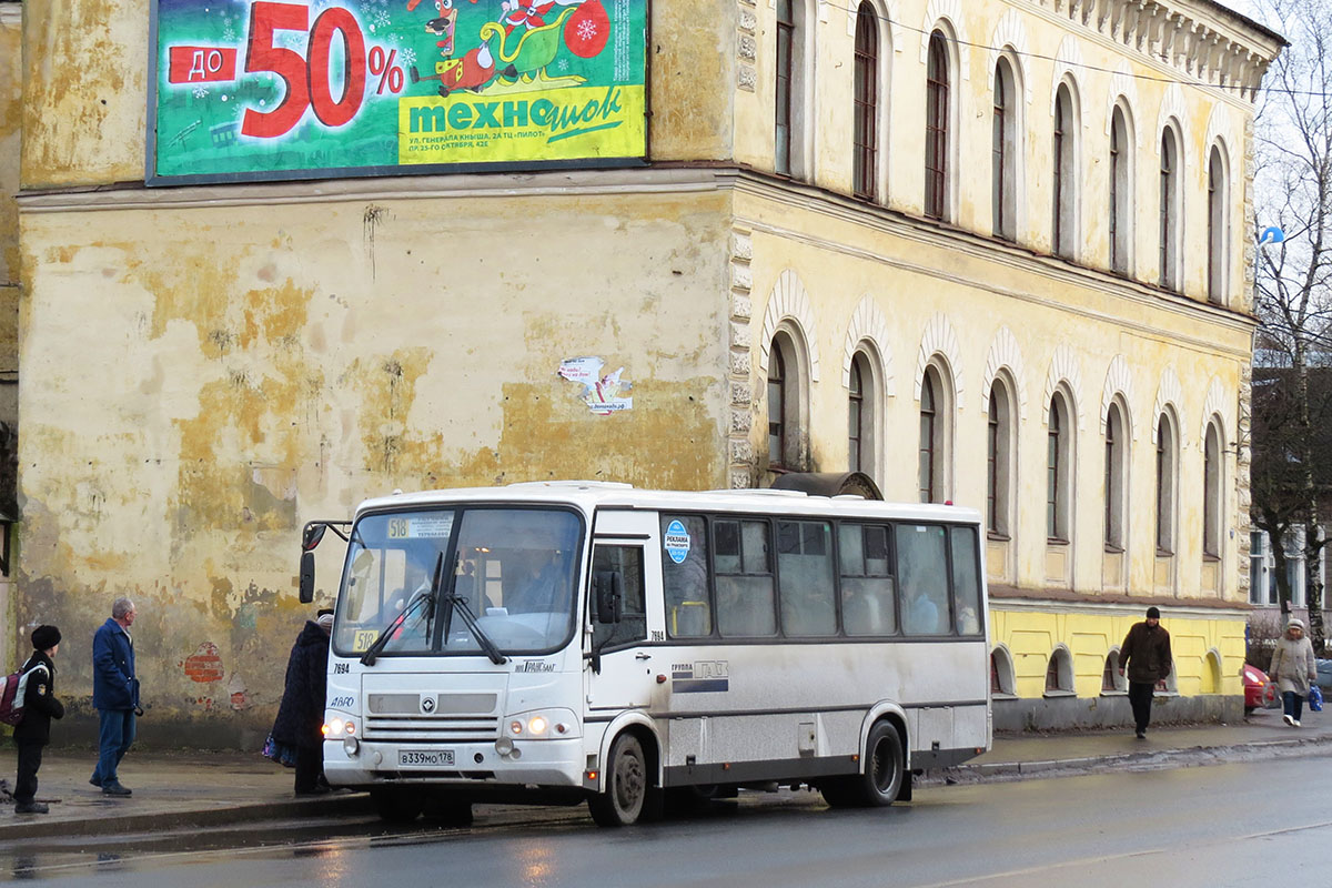 Ленинградская область, ПАЗ-320412-05 № 7694