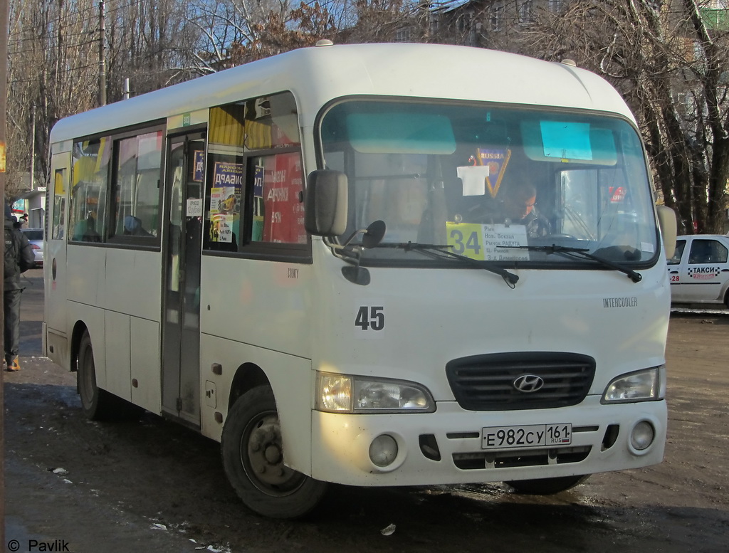 Ростовская область, Hyundai County LWB C09 (ТагАЗ) № 45