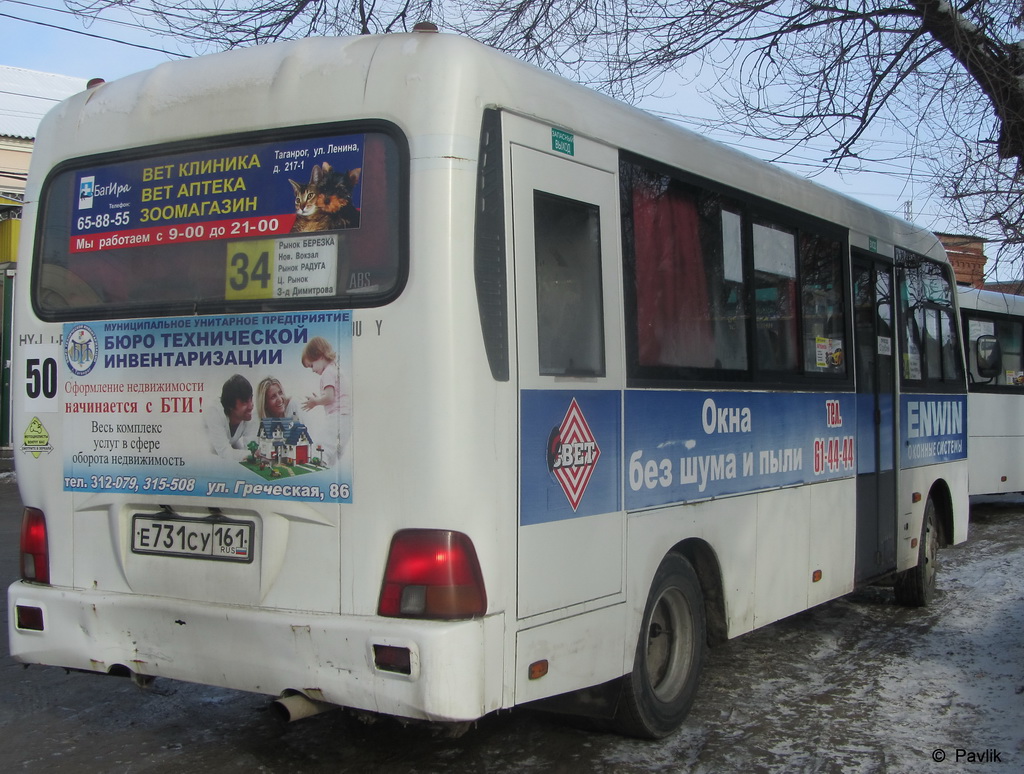 Ростовская область, Hyundai County LWB C09 (ТагАЗ) № 50