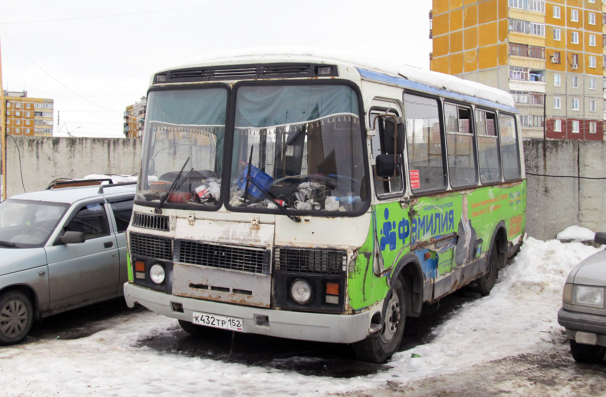 Нижегородская область, ПАЗ-32054 № К 432 ТР 152