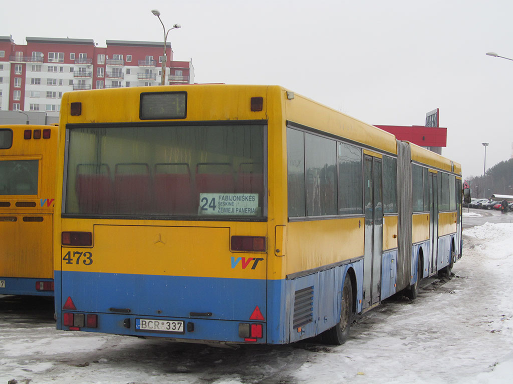 Литва, Mercedes-Benz O405G № 473