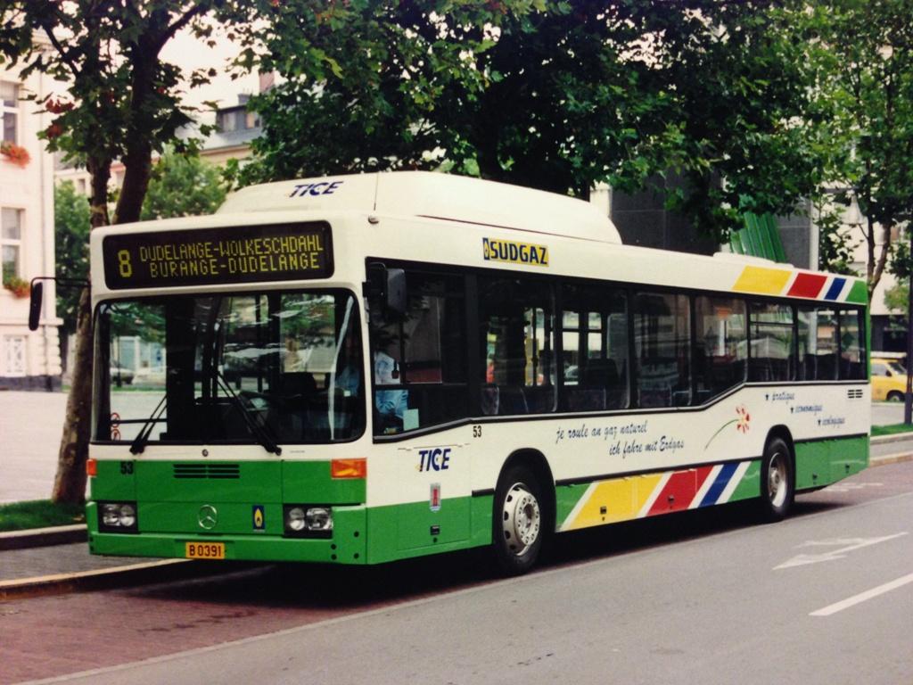 Люксембург, Mercedes-Benz O405N2Ü CNG № 53