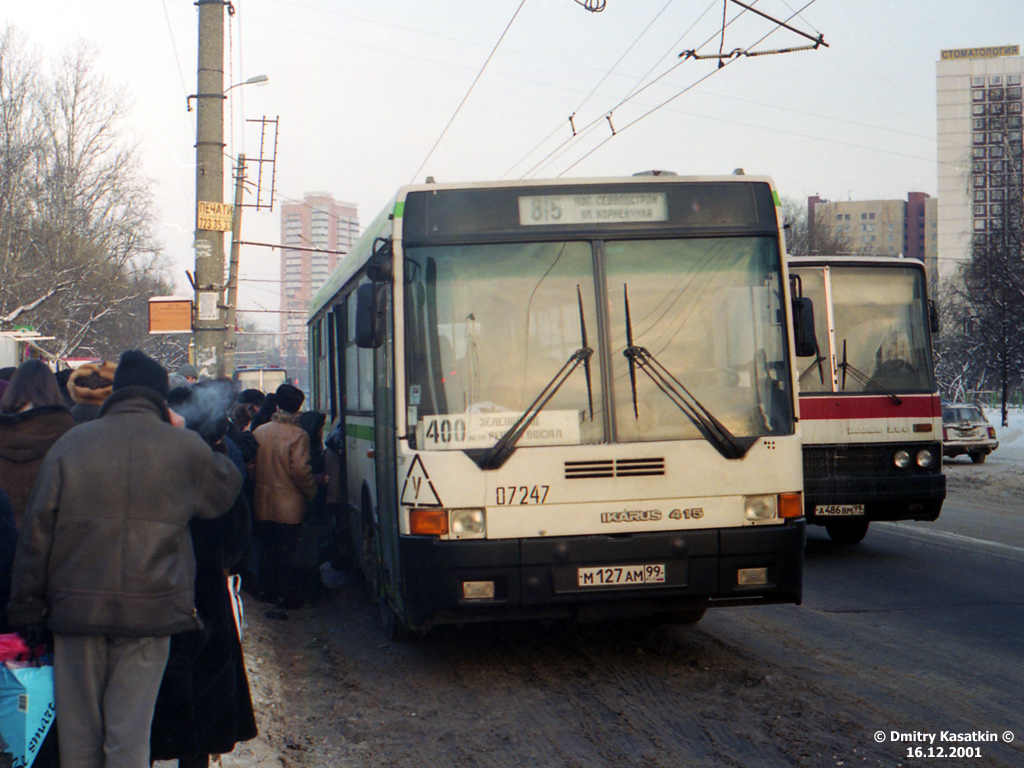 Moskau, Ikarus 415.33 Nr. 07247