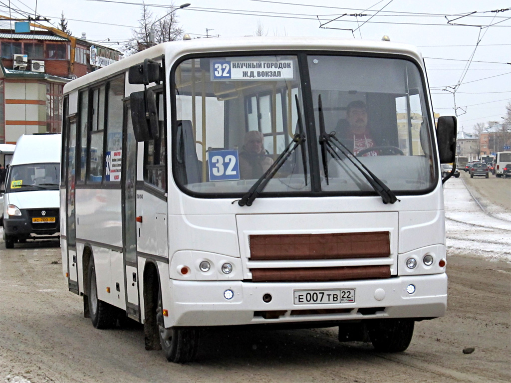 Алтайский край, ПАЗ-320402-05 № Е 007 ТВ 22