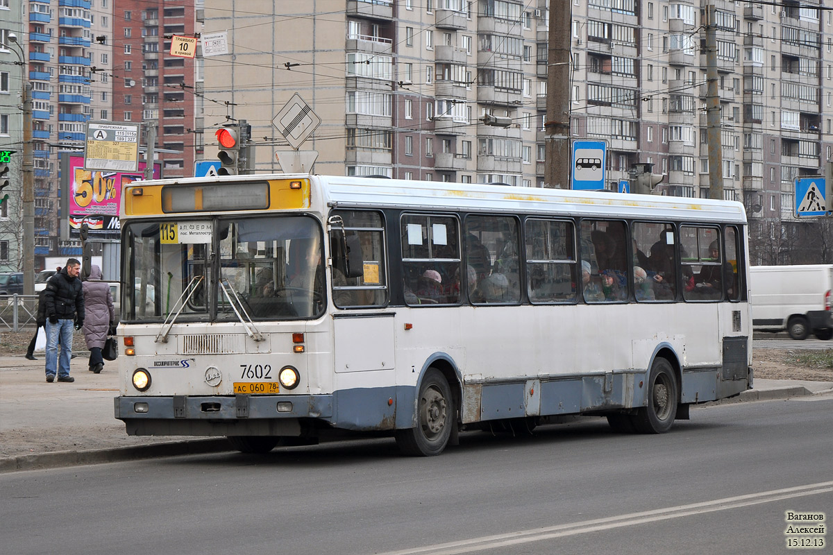 Санкт-Петербург, ЛиАЗ-5256.25 № 7602