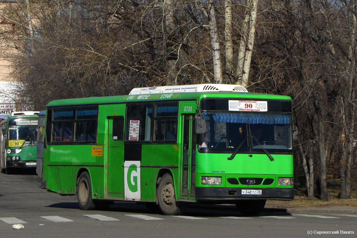 Иркутская область, Daewoo BS106 Royal City (Busan) № У 348 ТС 38