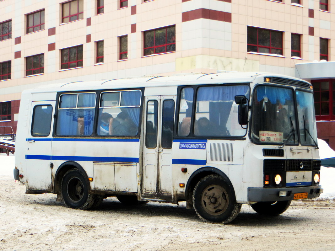 Кировская область, ПАЗ-32053-07 № АВ 622 43