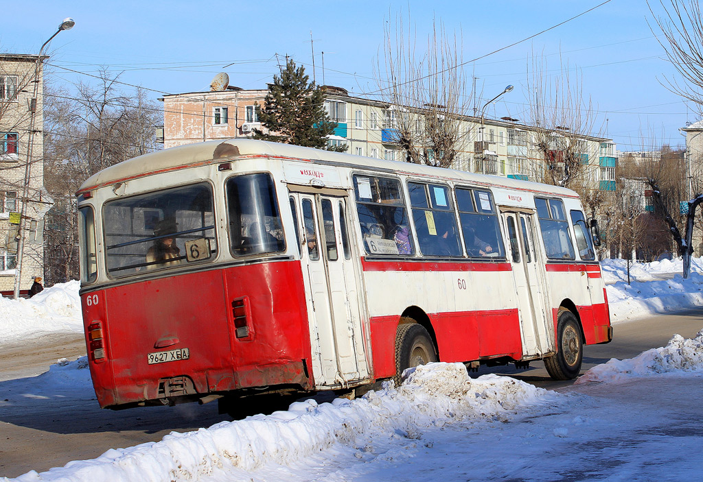 Хабаровский край, ЛиАЗ-677М № 60