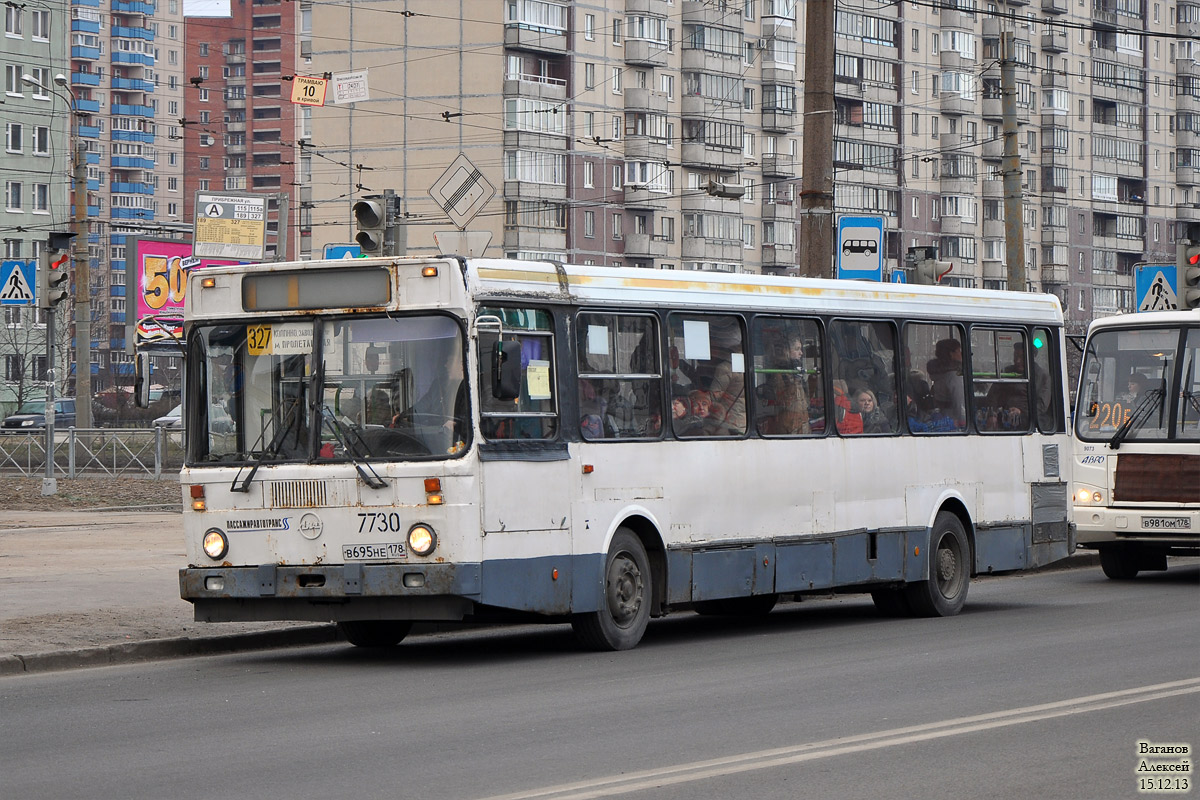 Санкт-Петербург, ЛиАЗ-5256.25 № 7730