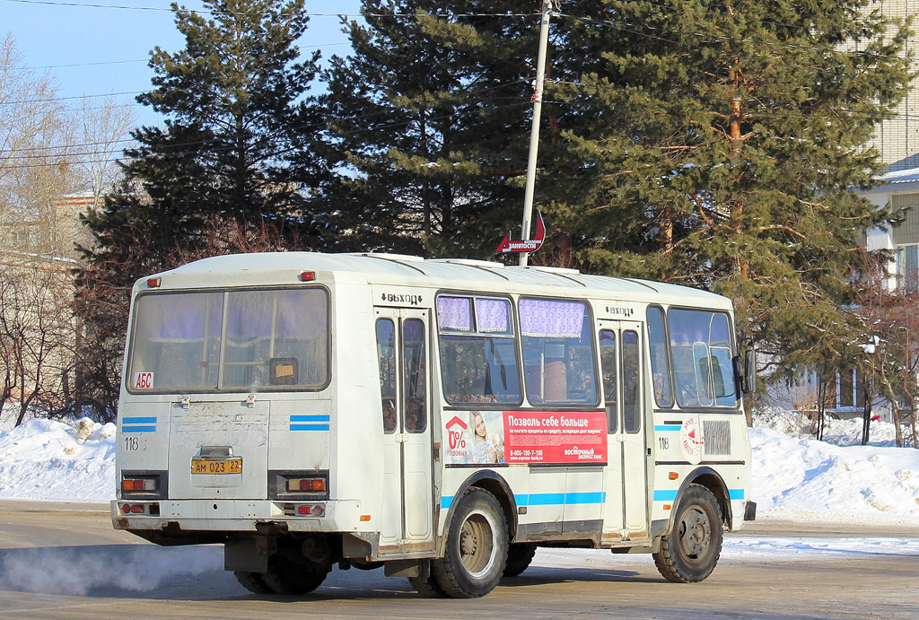 Хабаровский край, ПАЗ-32054-07 № 118