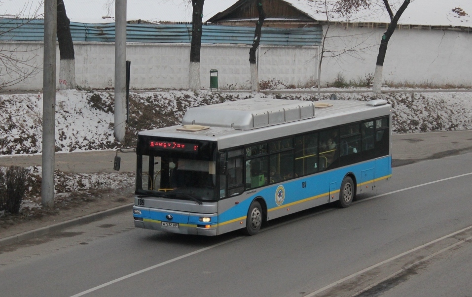 Алматы, Yutong ZK6120HGM № 189