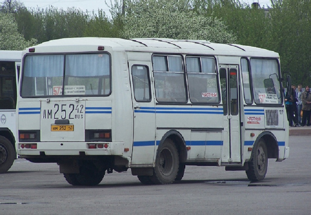 Кемеровская область - Кузбасс, ПАЗ-32053 № 127