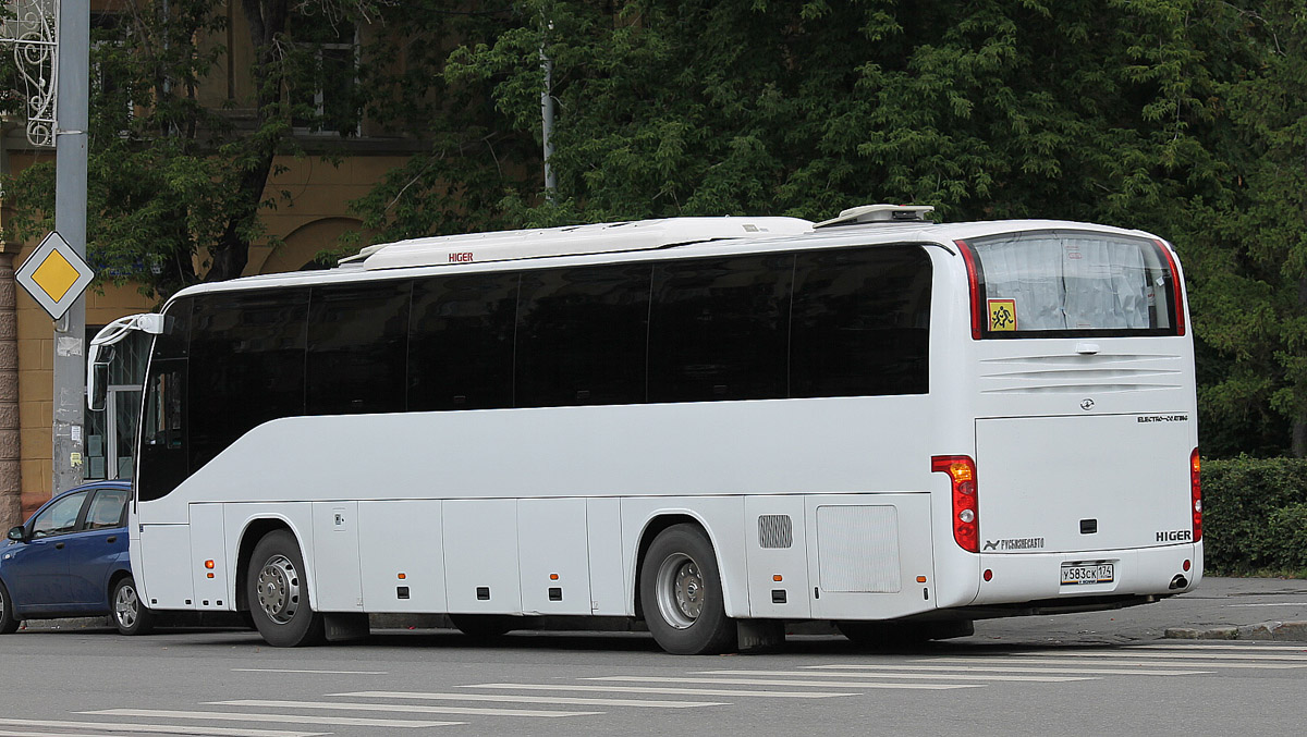 Челябинская область, Higer KLQ6119TQ № У 583 СК 174