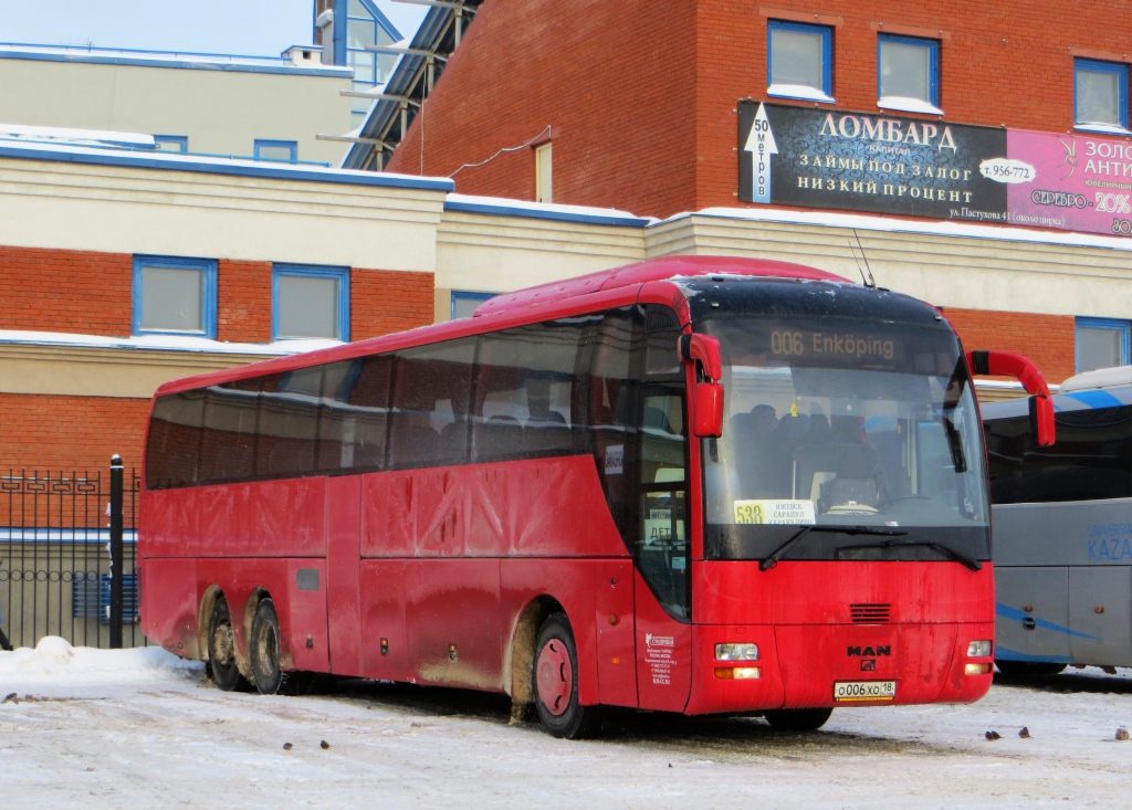 Удмуртия, MAN R08 Lion's Top Coach RHC414 № О 006 ХО 18