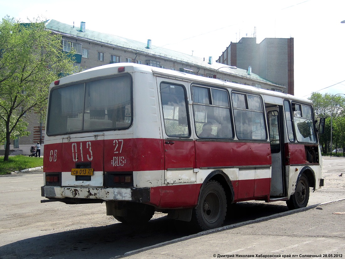 Хабаровский край, ПАЗ-3205 (00) № СВ 013 27