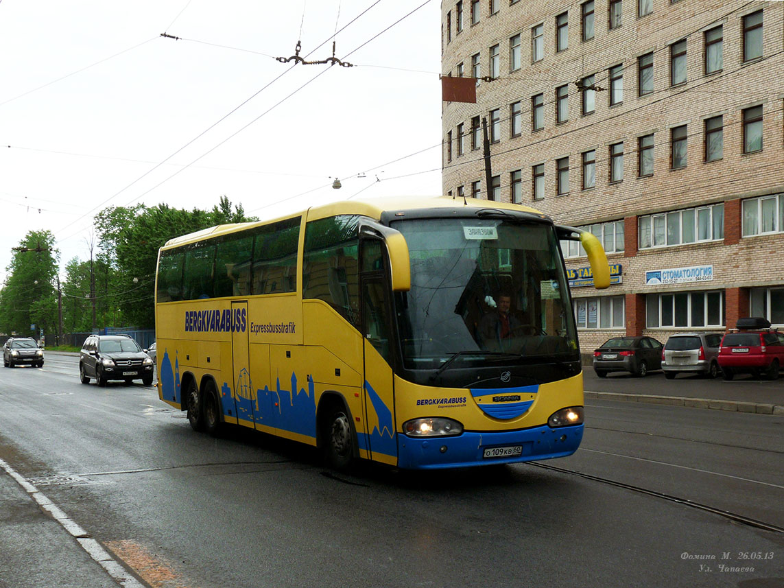 Санкт-Петербург, Irizar Century II 12,8.37 № О 109 КВ 60